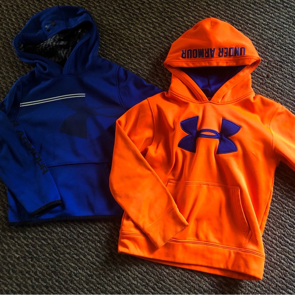 UA size 7 lot of hoodies
